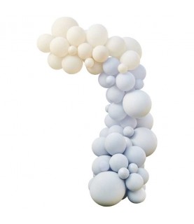Blue & Nude Balloon Arch Kit