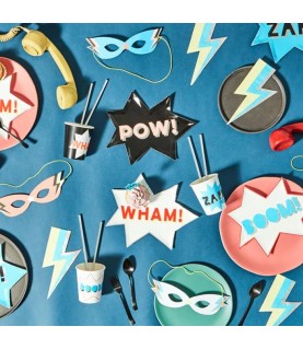 Superhero Lightning Bolt Napkins Meri Meri