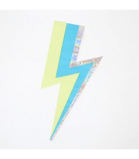 Superhero Lightning Bolt Napkins Meri Meri