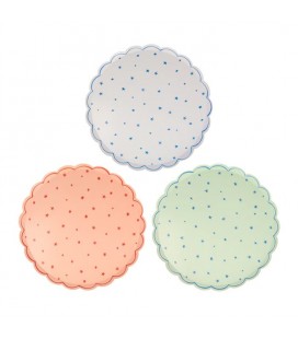 8 Star Pattern Dinner Plates