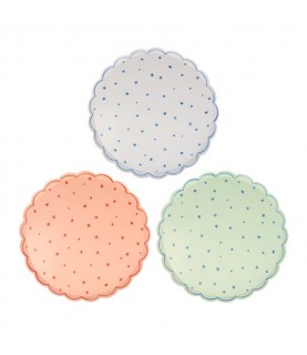 8 Star Pattern Dinner Plates