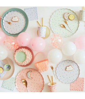 16 Star Pattern Large Napkins