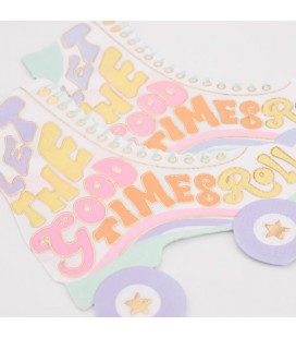 8 Roller Skate Plates