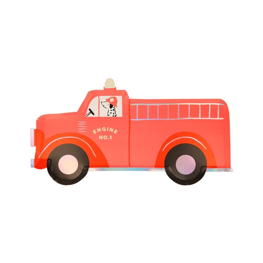 Fire Truck Plates