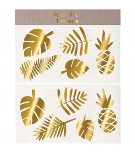 Tatouages Gold Tropical