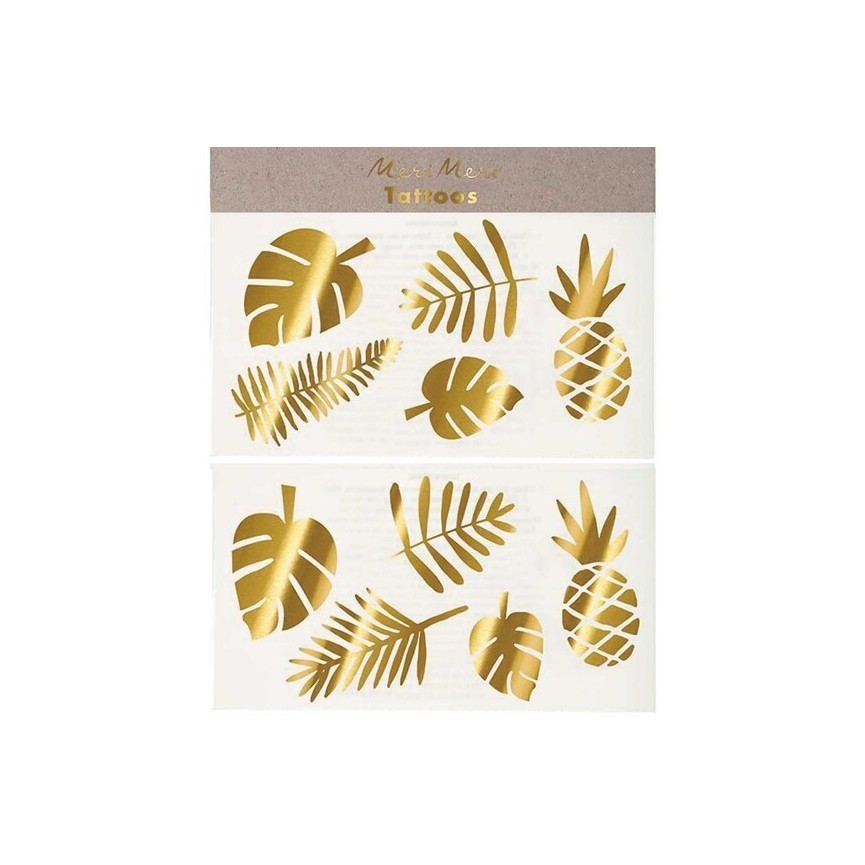 Tatouages Gold Tropical Tatouages Gold Tropical
