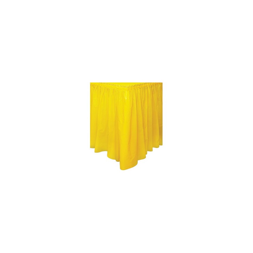 Yellow Tableskirt