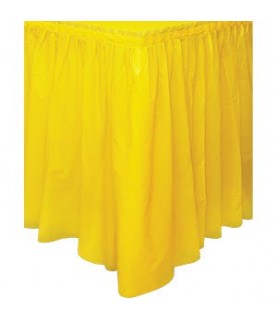 Yellow Tableskirt