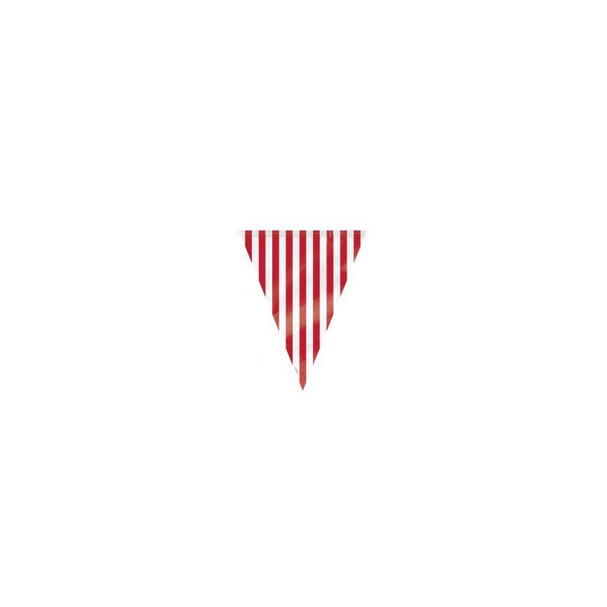 Red Stripe Flag Banner
