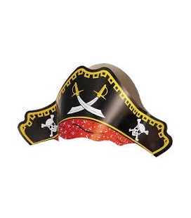 4 Pirates Paper Hats