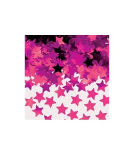 Pink Star Confettis