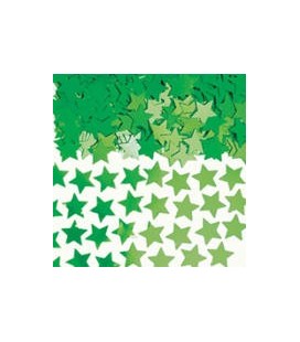 Green Star Confetti