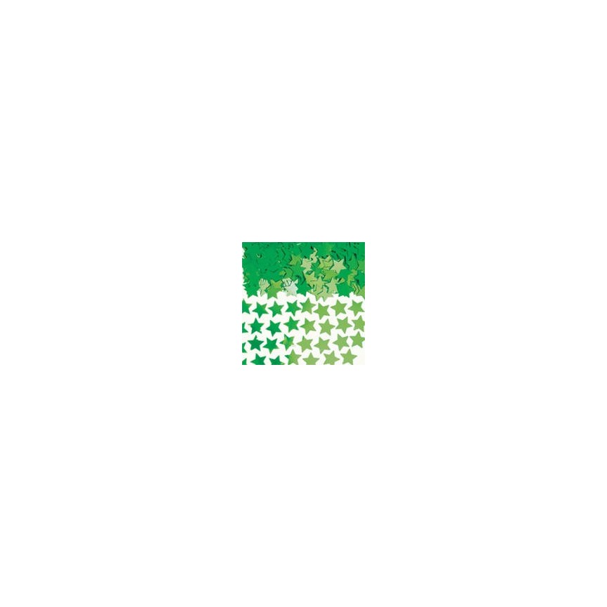 Green Star Confetti