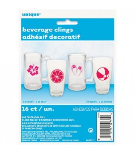 6 Marqueurs de Verre