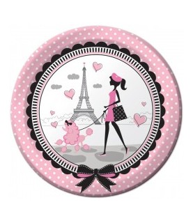 Assiettes Paris Chic