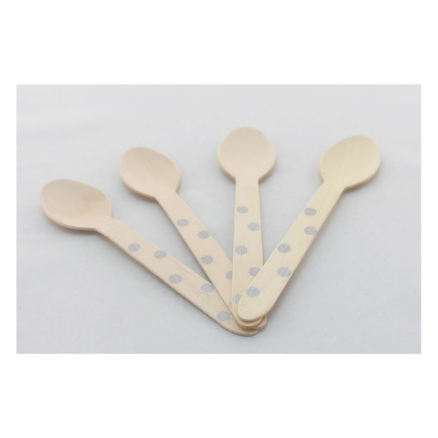 Silver Dots Spoons