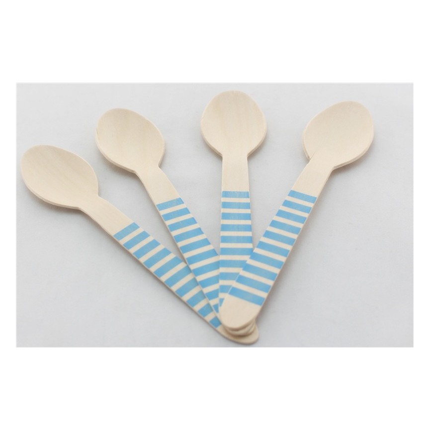 Blue Stripes Spoons Blue Stripes Spoons