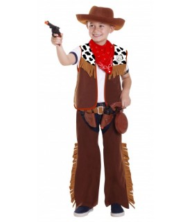 Far West Cowboy Costume 3-5 years