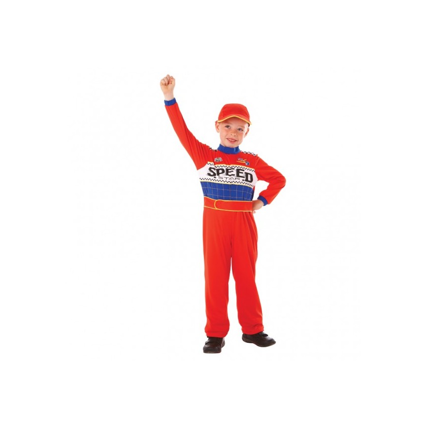 Boys Speed Racing Driver Costume 6-8 years