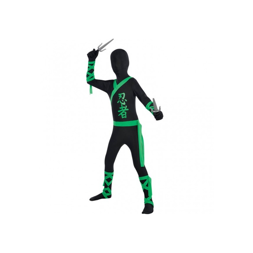 Ninja All in One Suit Costume 4-5 years