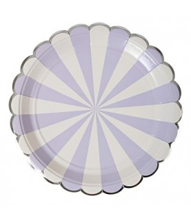 8 Lavender Meri Meri Big Plates