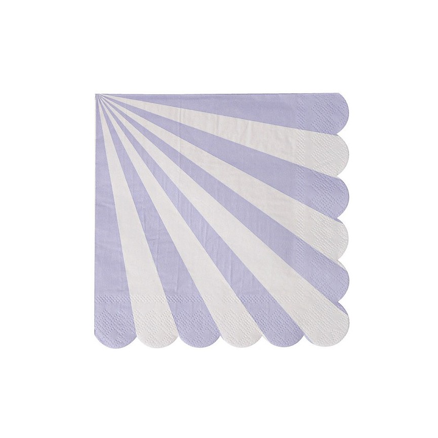 20 Lavender Meri Meri Lunch Napkins