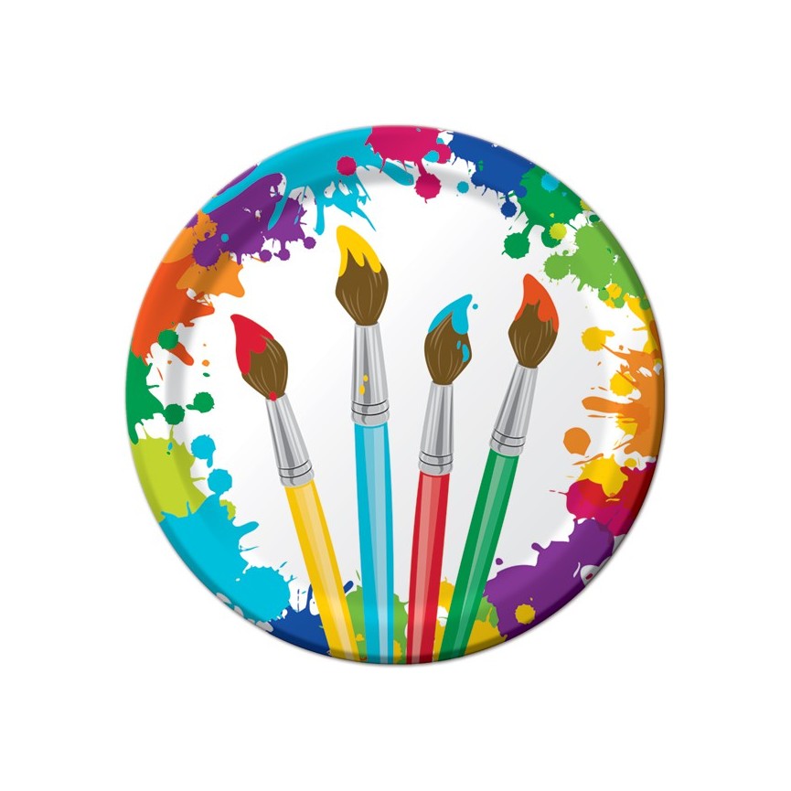 Assiettes Art Party