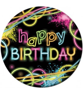 Glow Party Plates