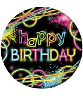 Glow Party Plates