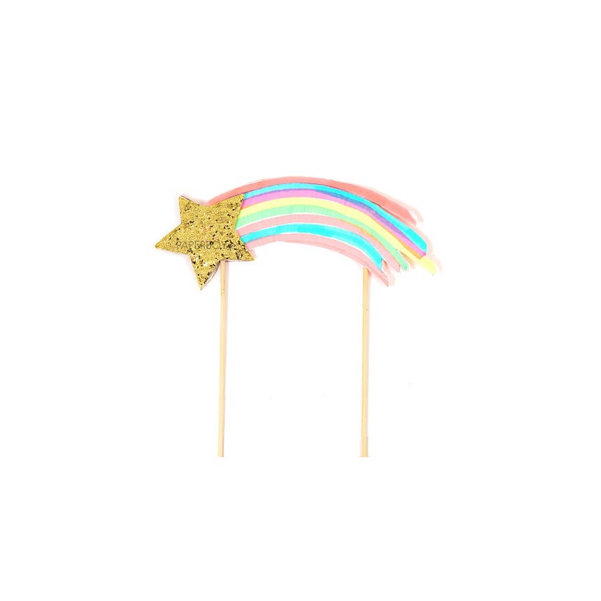 Shooting Star Cake Topper