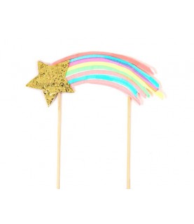 Shooting Star Cake Topper