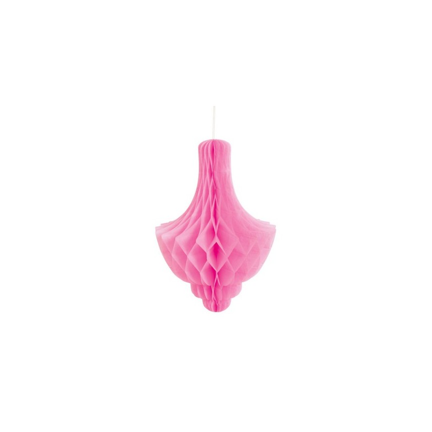 MagentaHoneycomb Chandelier