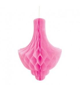 MagentaHoneycomb Chandelier