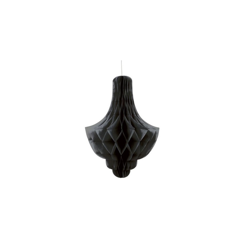 Black Honeycomb Chandelier