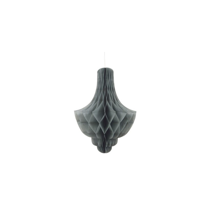 Silver Honeycomb Chandelier