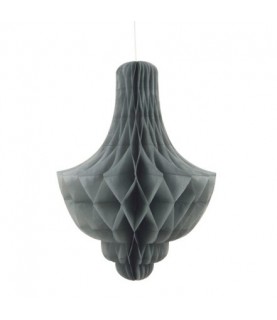 Silver Honeycomb Chandelier