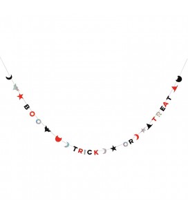 Boo Mini Halloween Garland