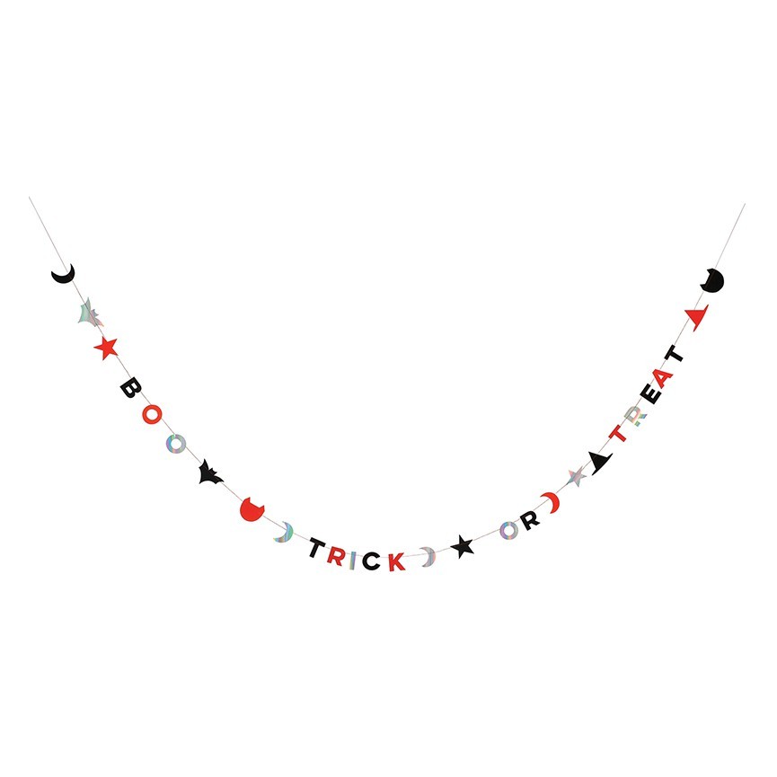 Boo Mini Halloween Garland