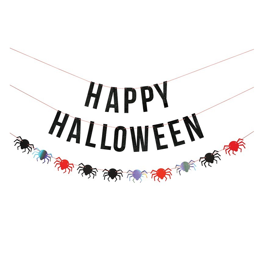 Happy Halloween Party Garland Happy Halloween Party Garland
