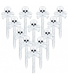 12 Piques Skull & Crossbones