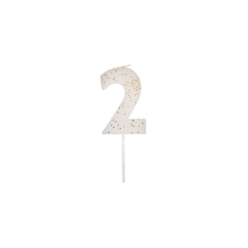 Number 1 White Candle Number 1 White Candle