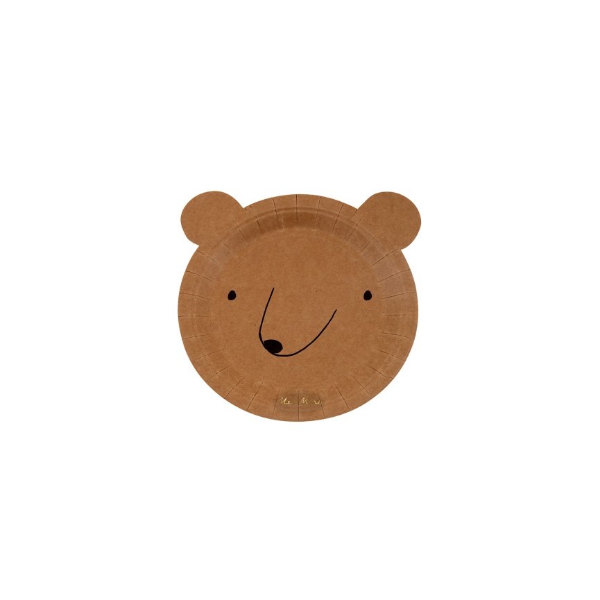 Small Bear Plates