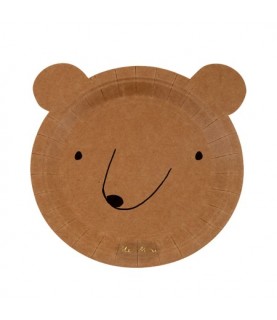 Small Bear Plates
