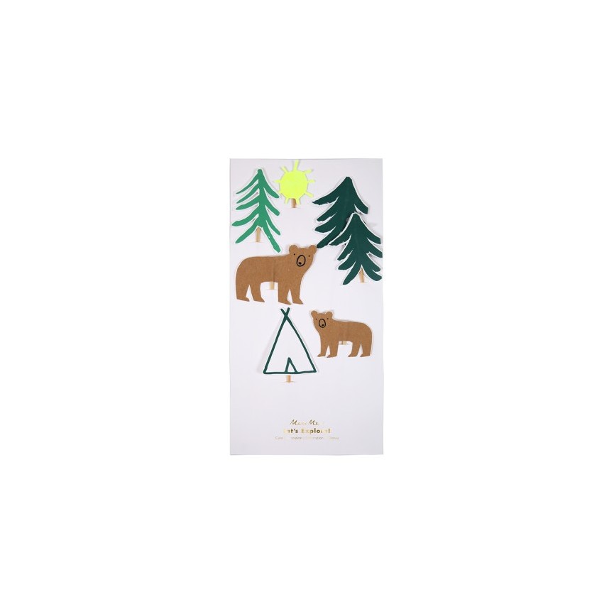 Teepee Party Cake Topper