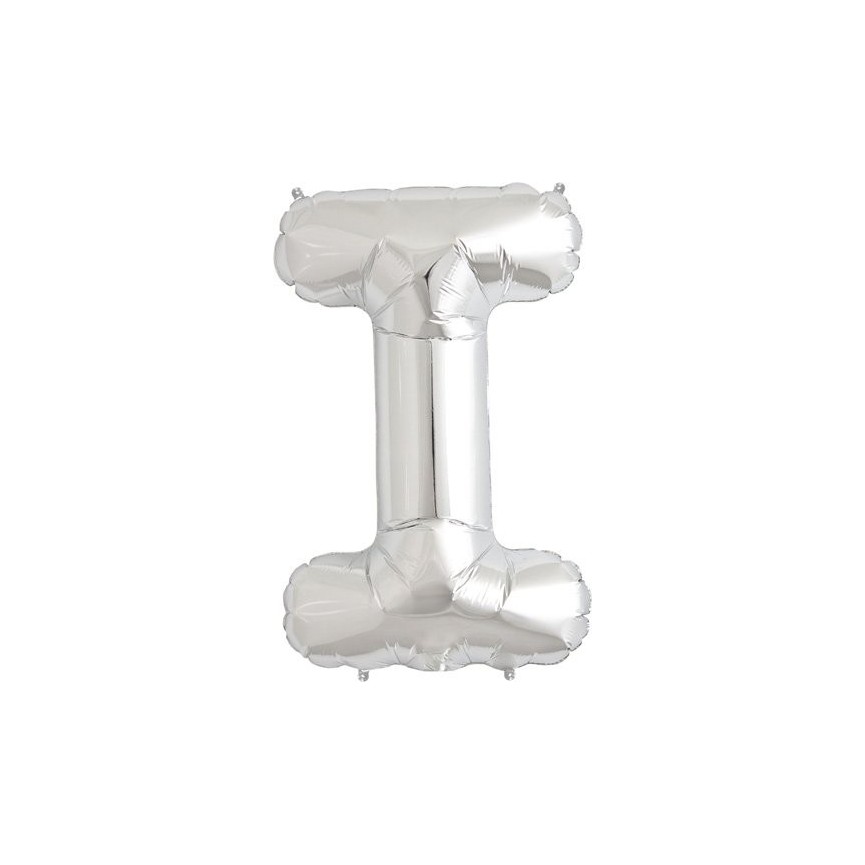 Silver I Mylar Balloon