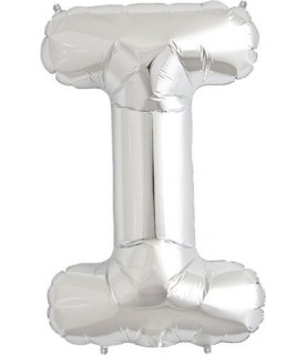 Silver I Mylar Balloon