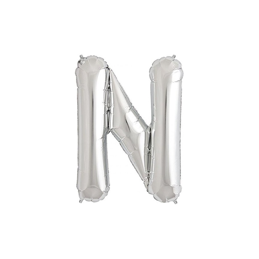 Silver N Mylar Balloon