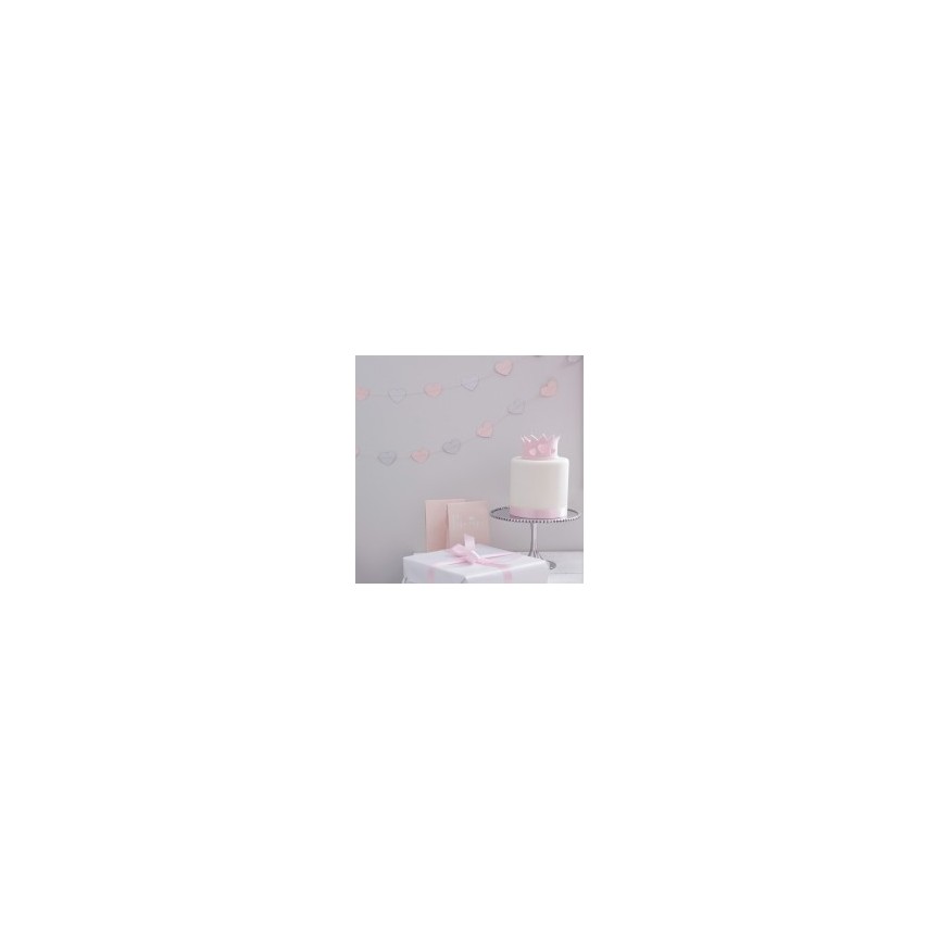 Prinzessin Herz Girlande