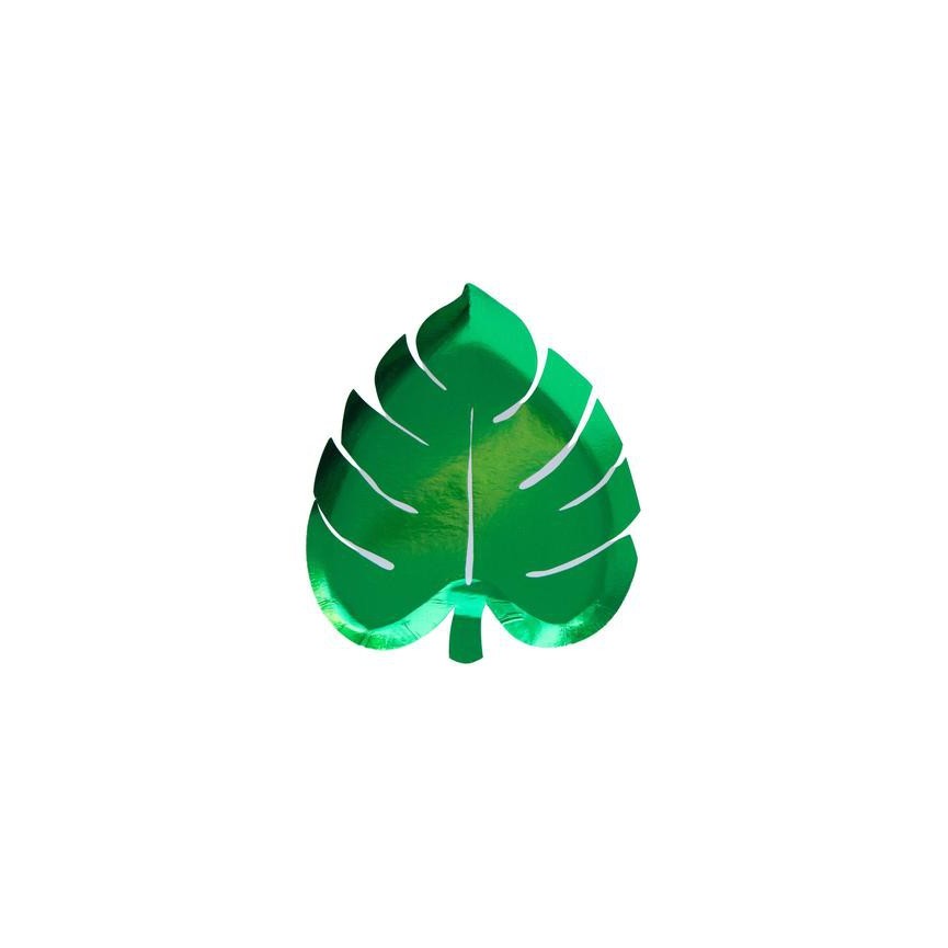 Palm Tree Plate Leaf