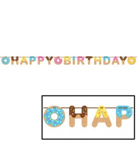 Donut Party Banner